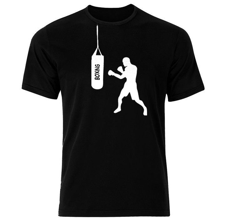 تیشرت طرح بوکس نخی مردانه فلوریزا