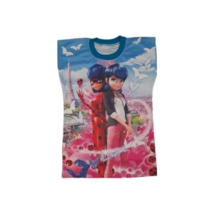 تی شرت دخترانه دختر کفشدوزکی پاریس