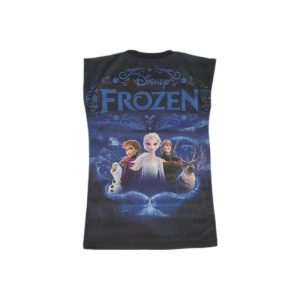 تی شرت آستین کوتاه دخترانه مدل السا و انا